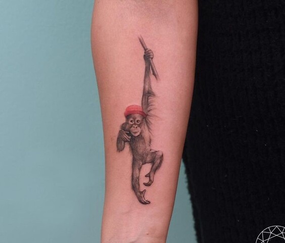 Tổng hợp 555+ hình xăm con khỉ đẹp mắt và ấn tượng nhất - Genztattoo