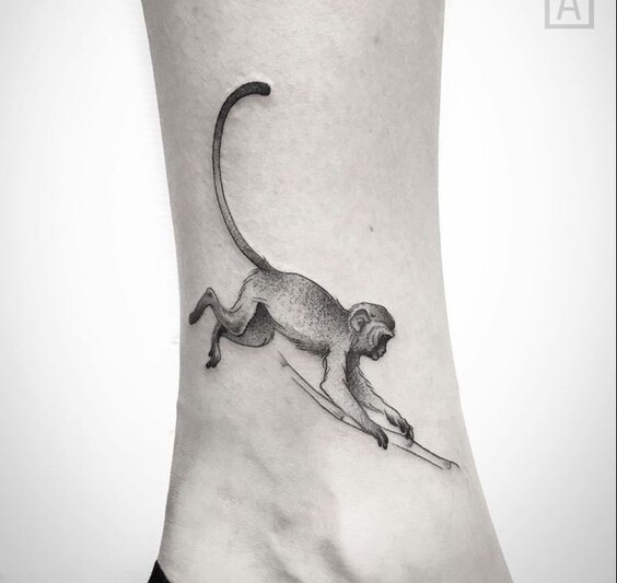 Tổng hợp 555+ hình xăm con khỉ đẹp mắt và ấn tượng nhất - Genztattoo