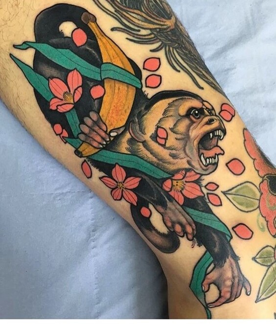 Tổng hợp 555+ hình xăm con khỉ đẹp mắt và ấn tượng nhất - Genztattoo