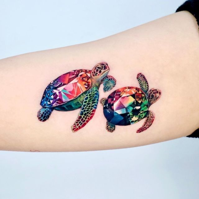 Gợi ý 700+ hình xăm con rùa đa dạng sắc thái cho anh em - Genztattoo