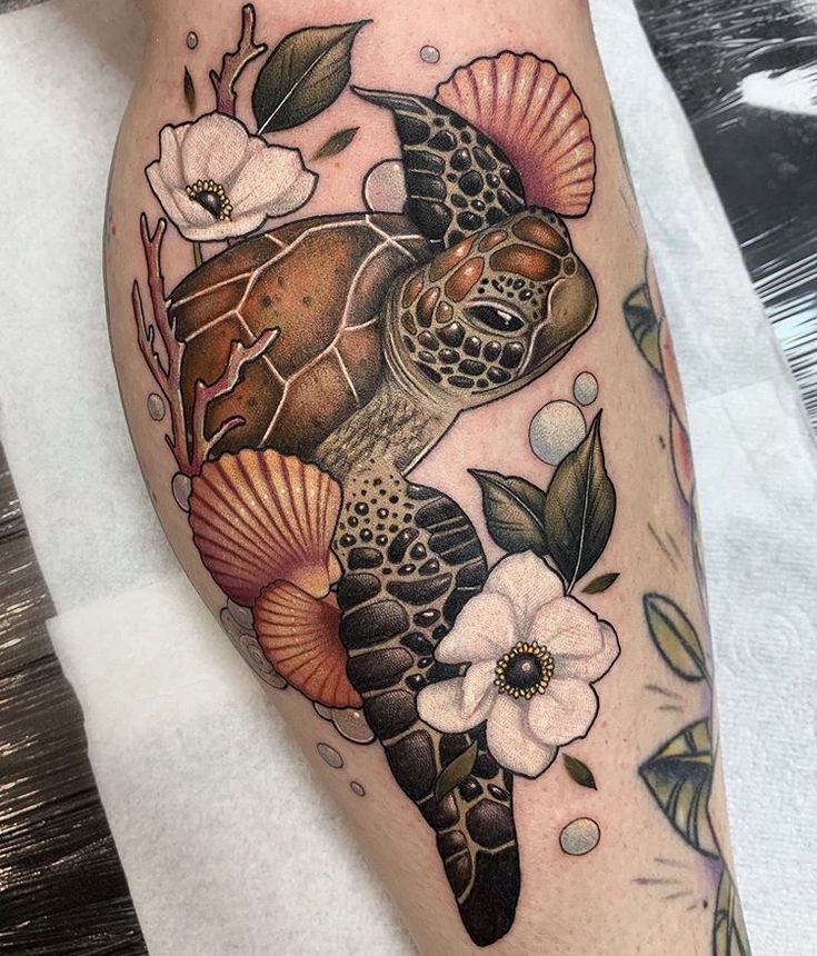 Gợi ý 700+ hình xăm con rùa đa dạng sắc thái cho anh em - Genztattoo