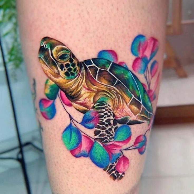Gợi ý 700+ hình xăm con rùa đa dạng sắc thái cho anh em - Genztattoo
