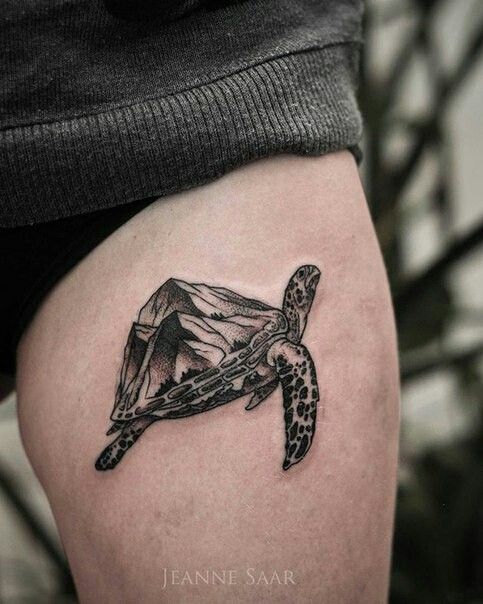 Gợi ý 700+ hình xăm con rùa đa dạng sắc thái cho anh em - Genztattoo