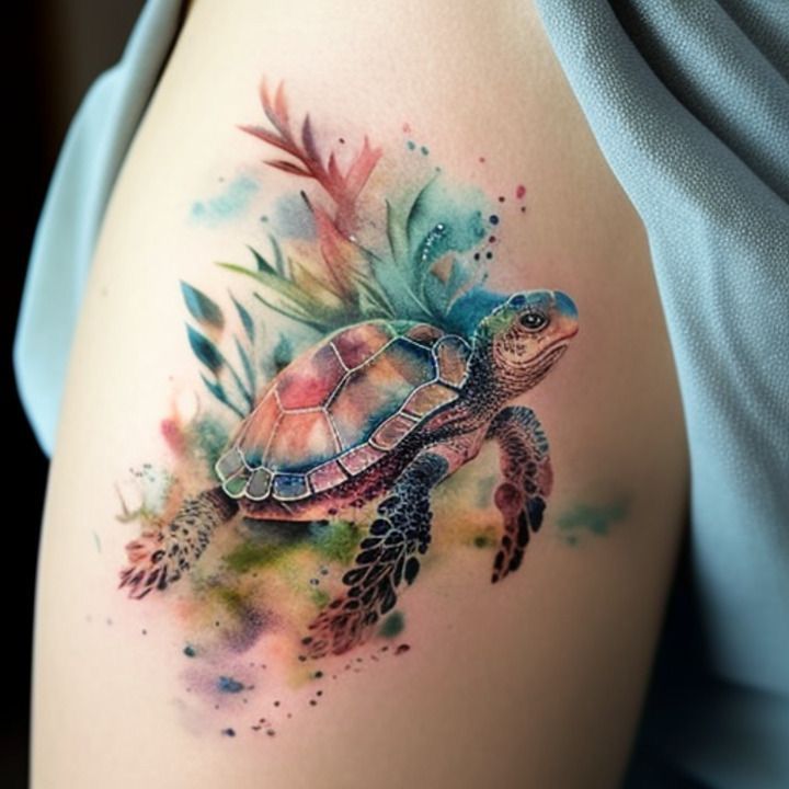 Gợi ý 700+ hình xăm con rùa đa dạng sắc thái cho anh em - Genztattoo
