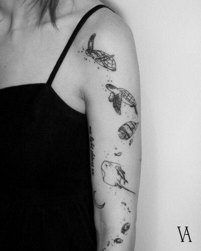 Gợi ý 700+ hình xăm con rùa đa dạng sắc thái cho anh em - Genztattoo