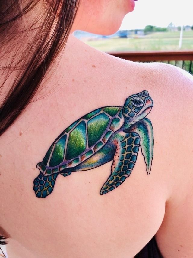Gợi ý 700+ hình xăm con rùa đa dạng sắc thái cho anh em - Genztattoo