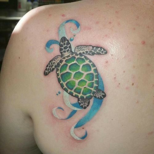 Gợi ý 700+ hình xăm con rùa đa dạng sắc thái cho anh em - Genztattoo