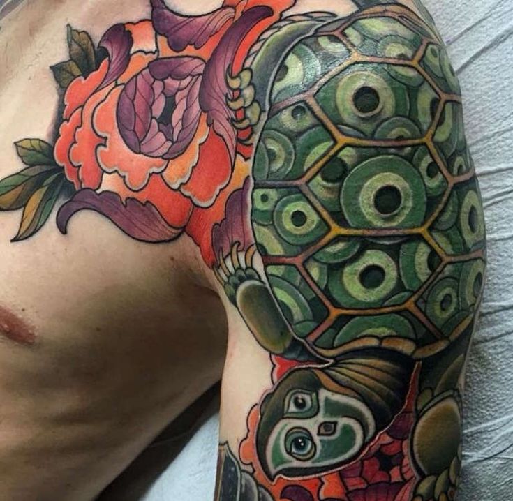 Gợi ý 700+ hình xăm con rùa đa dạng sắc thái cho anh em - Genztattoo