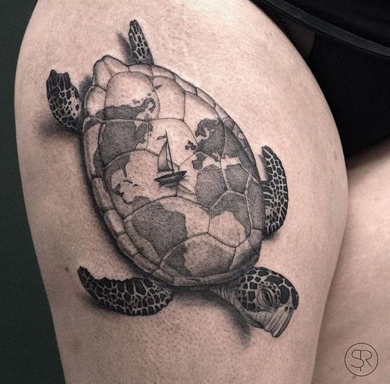 Gợi ý 700+ hình xăm con rùa đa dạng sắc thái cho anh em - Genztattoo