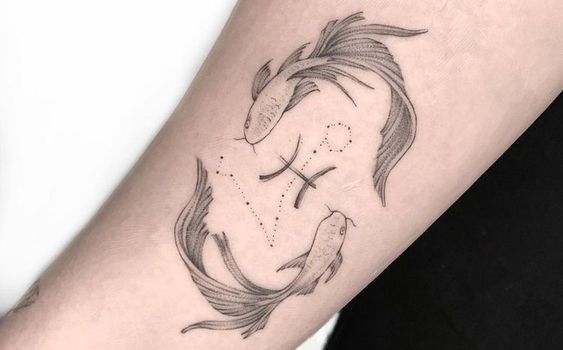 150 hình xăm cung song ngư chọn lọc đẹp và dễ thương nhất - Genztattoo