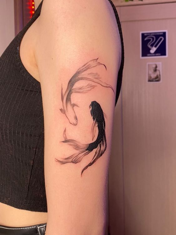 150 hình xăm cung song ngư chọn lọc đẹp và dễ thương nhất - Genztattoo