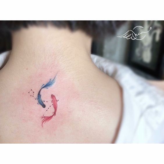 150 hình xăm cung song ngư chọn lọc đẹp và dễ thương nhất - Genztattoo