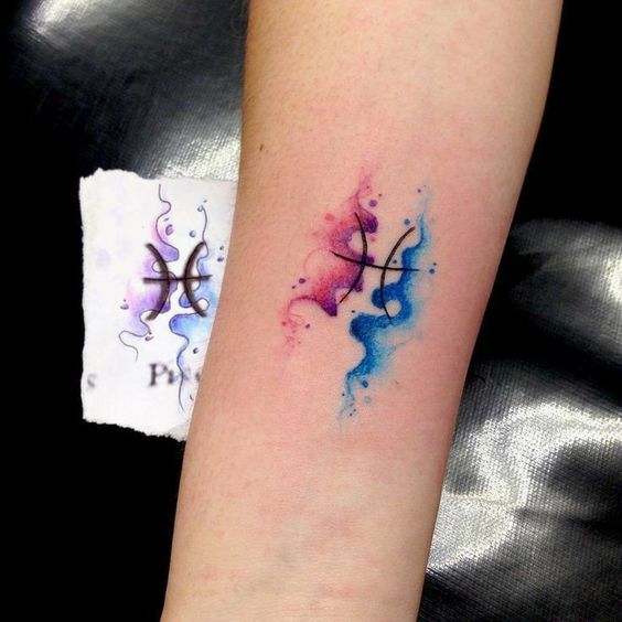 150 hình xăm cung song ngư chọn lọc đẹp và dễ thương nhất - Genztattoo