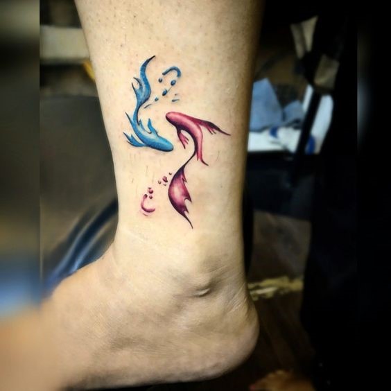 150 hình xăm cung song ngư chọn lọc đẹp và dễ thương nhất - Genztattoo