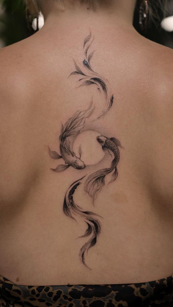 150 hình xăm cung song ngư chọn lọc đẹp và dễ thương nhất - Genztattoo