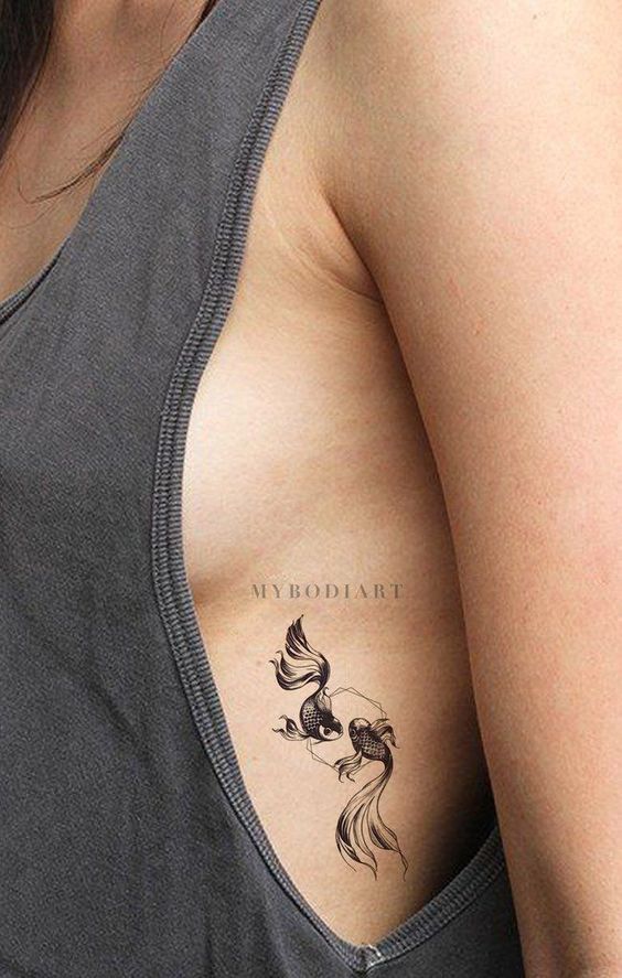 150 hình xăm cung song ngư chọn lọc đẹp và dễ thương nhất - Genztattoo