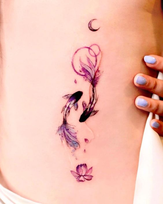 150 hình xăm cung song ngư chọn lọc đẹp và dễ thương nhất - Genztattoo