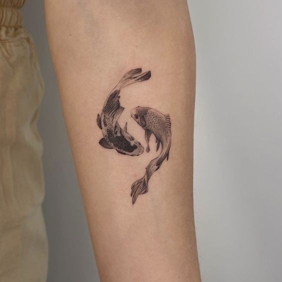 150 hình xăm cung song ngư chọn lọc đẹp và dễ thương nhất - Genztattoo