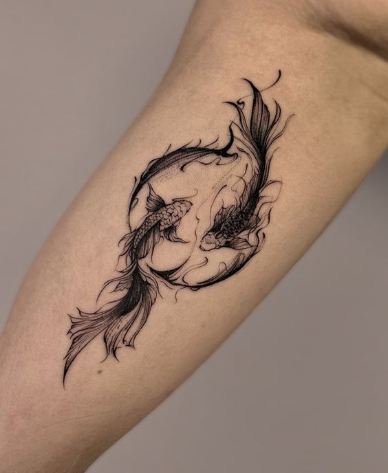 150 hình xăm cung song ngư chọn lọc đẹp và dễ thương nhất - Genztattoo