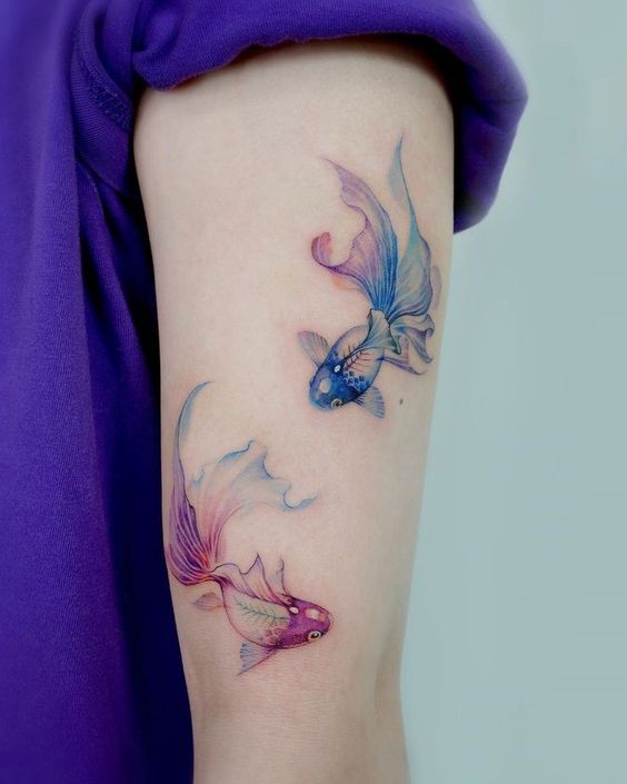 150 hình xăm cung song ngư chọn lọc đẹp và dễ thương nhất - Genztattoo