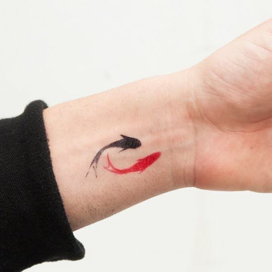 150 hình xăm cung song ngư chọn lọc đẹp và dễ thương nhất - Genztattoo