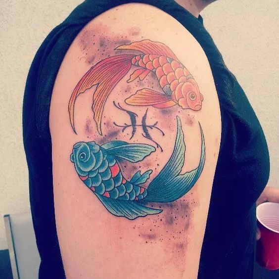 150 hình xăm cung song ngư chọn lọc đẹp và dễ thương nhất - Genztattoo