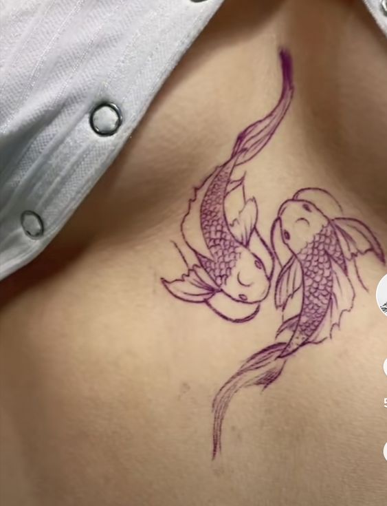 150 hình xăm cung song ngư chọn lọc đẹp và dễ thương nhất - Genztattoo