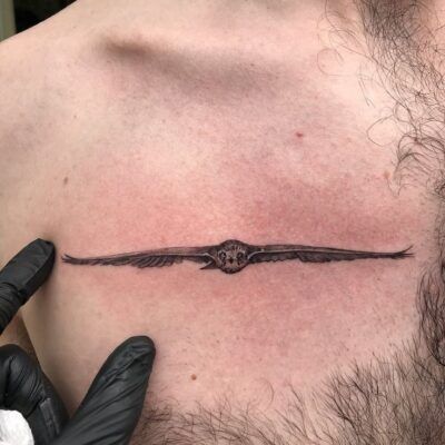 Hình xăm đại bàng tượng trưng cho sự tự do và rộng lượng hình tattoo đại bàng thể hiện sự tự do phóng khoáng