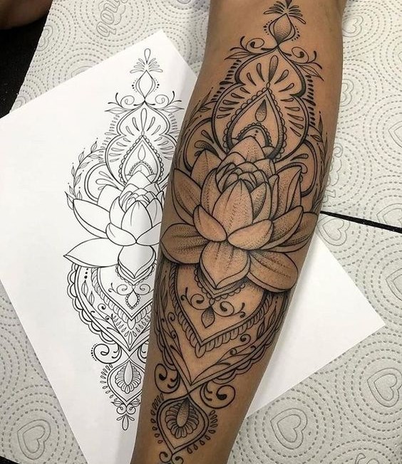 222+ hình xăm hoa đẹp cho nam đầy mạnh mẽ và cá tính - Genztattoo