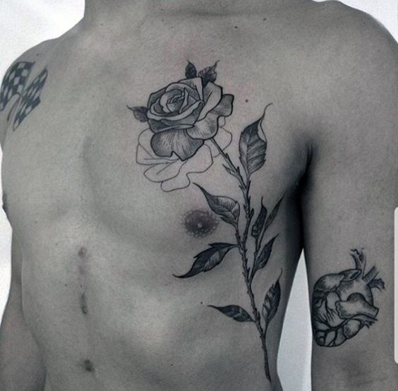 222+ hình xăm hoa đẹp cho nam đầy mạnh mẽ và cá tính - Genztattoo