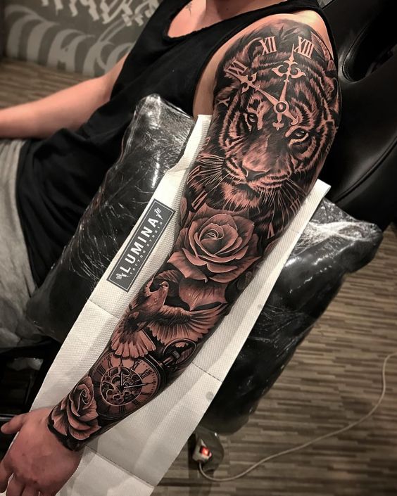 222+ hình xăm hoa đẹp cho nam đầy mạnh mẽ và cá tính - Genztattoo