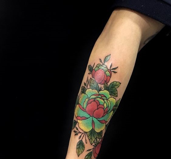 222+ hình xăm hoa đẹp cho nam đầy mạnh mẽ và cá tính - Genztattoo