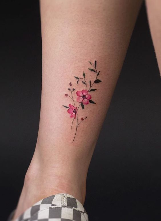 150 hình xăm hoa mini cho những vị trí đẹp nhất - Genztattoo