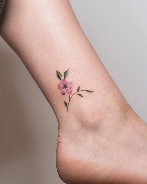 150 hình xăm hoa mini cho những vị trí đẹp nhất - Genztattoo