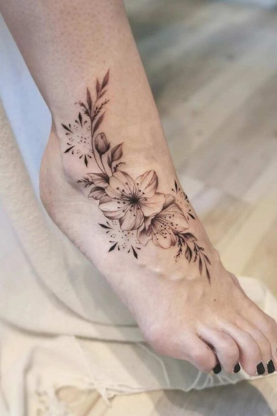 150 hình xăm hoa mini cho những vị trí đẹp nhất - Genztattoo