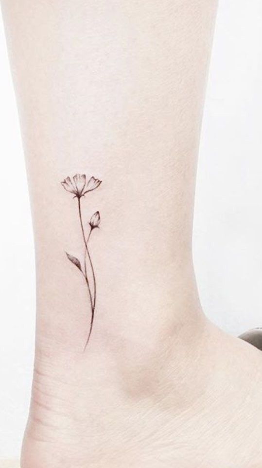 150 hình xăm hoa mini cho những vị trí đẹp nhất - Genztattoo