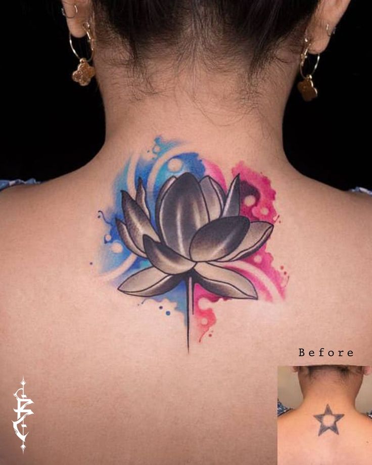 222+ hình xăm hoa sen cho nữ cực tinh tế và ấn tượng - Genztattoo