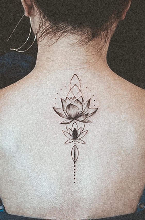 222+ hình xăm hoa sen cho nữ cực tinh tế và ấn tượng - Genztattoo