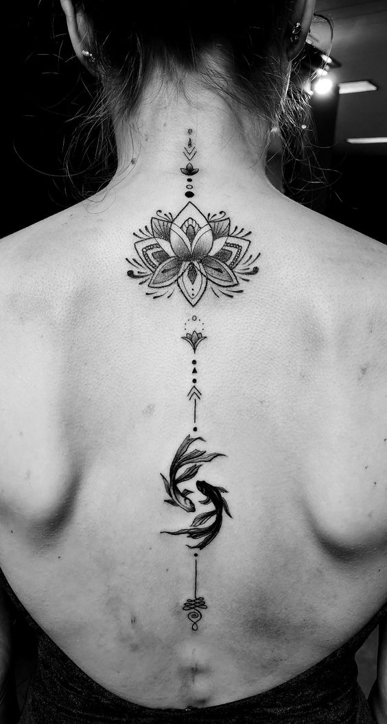 222+ hình xăm hoa sen cho nữ cực tinh tế và ấn tượng - Genztattoo