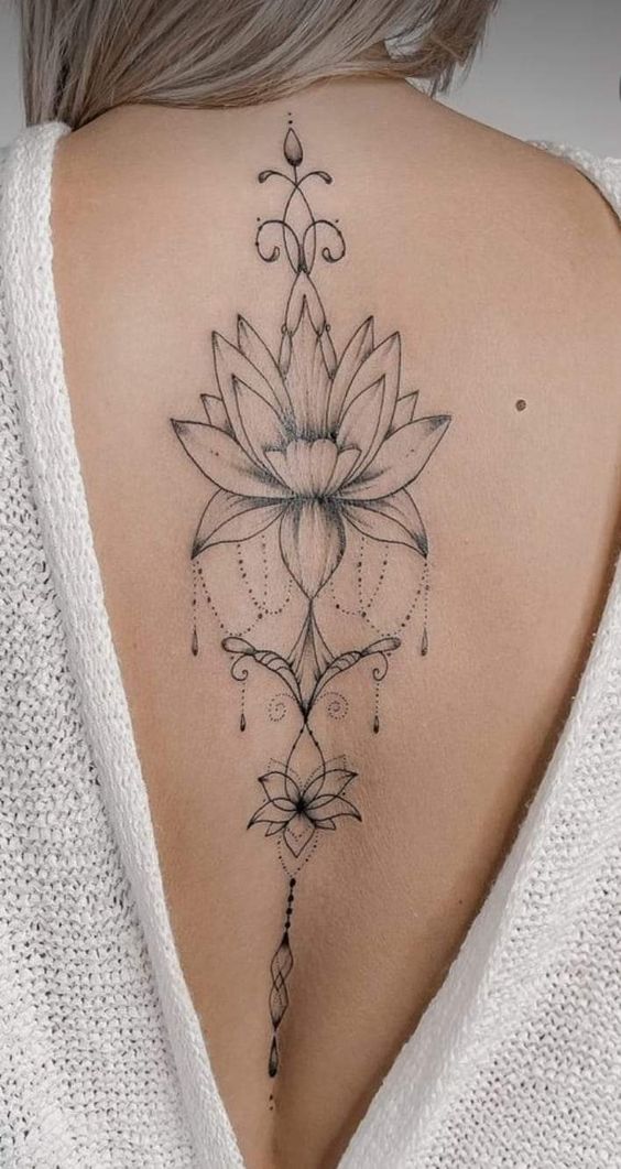 222+ hình xăm hoa sen cho nữ cực tinh tế và ấn tượng - Genztattoo