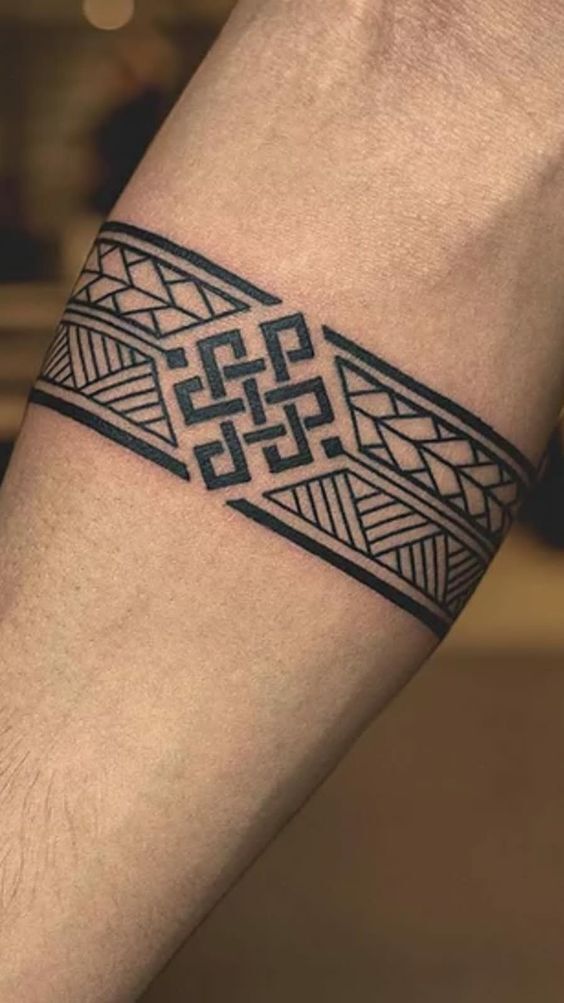 Hình xăm hoa văn khối cực đẹp tattoo họa tiết hình khối cực đẹp