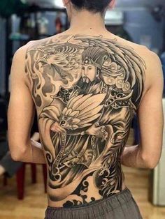 1000 hình xăm khổng minh gia cát lượng chọn lọc ở tất cả các vị trí - Genztattoo