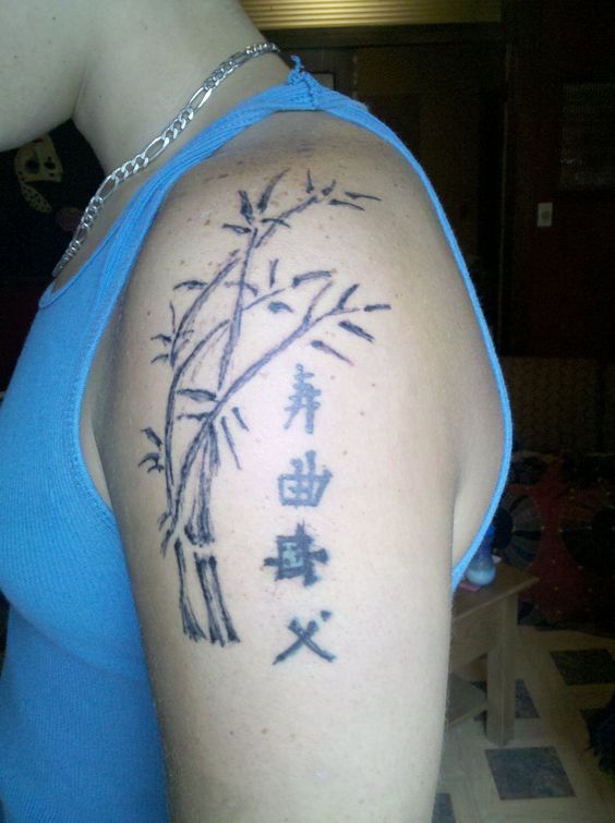 mẫu tattoo thể hiện sự thanh tịnh trong tâm