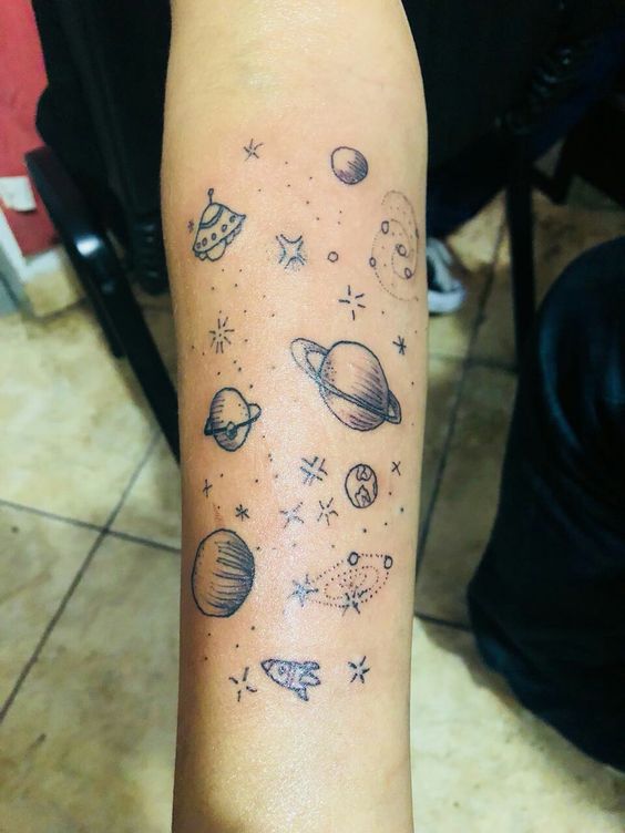 99 + mẫu hình xăm mini cute hà nasa cực đẹp và dễ thương - Genztattoo