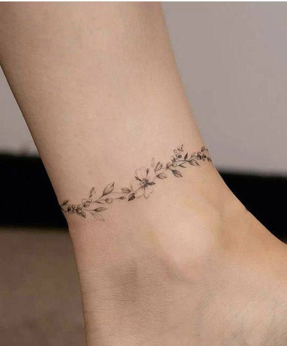 150 hình xăm mini ở chân độc đáo cho nam và nữ - Genztattoo