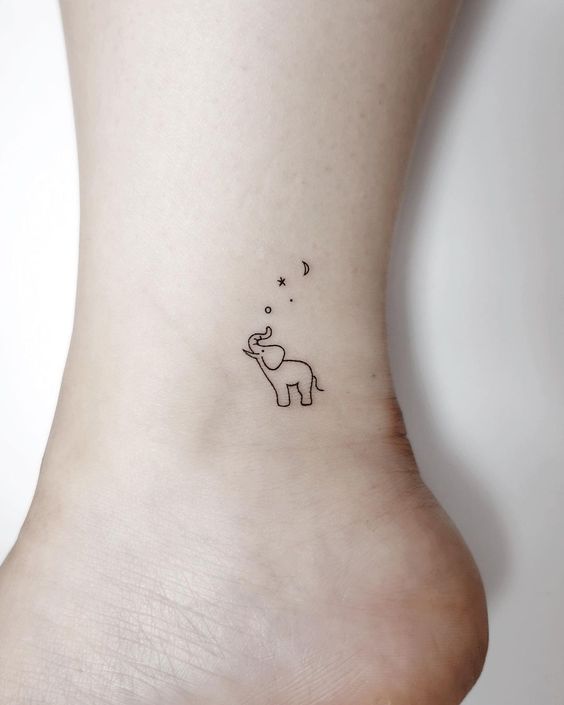 150 hình xăm mini ở chân độc đáo cho nam và nữ - Genztattoo