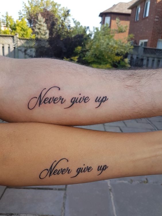 Gợi ý 700+ mẫu hình xăm chữ never give up khích lệ tinh thần - Genztattoo