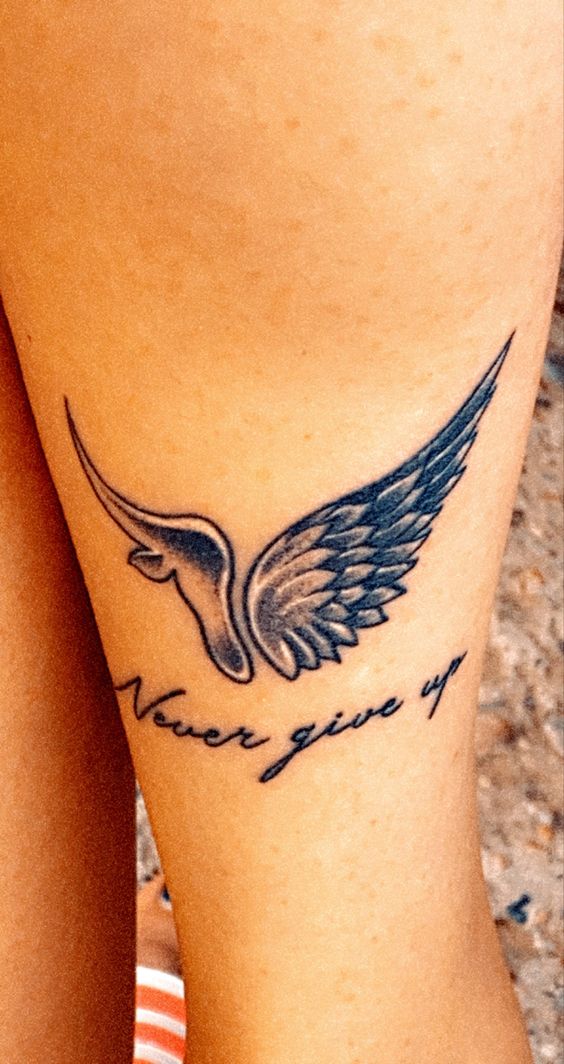 Gợi ý 700+ mẫu hình xăm chữ never give up khích lệ tinh thần - Genztattoo