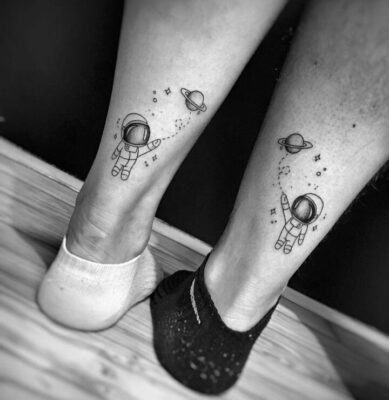 Gợi ý 666+ hình xăm phi hành gia hot nhất hiện nay - Genztattoo