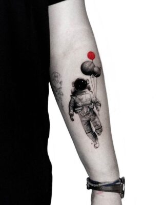 Gợi ý 666+ hình xăm phi hành gia hot nhất hiện nay - Genztattoo